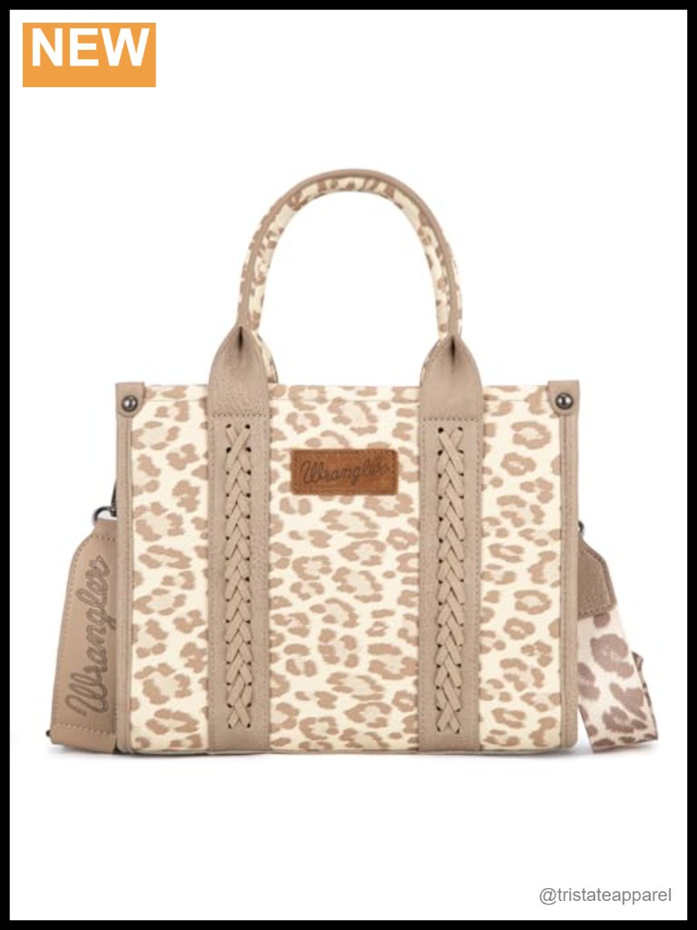 Western Cow Print Tote Satchel With Signature Strap